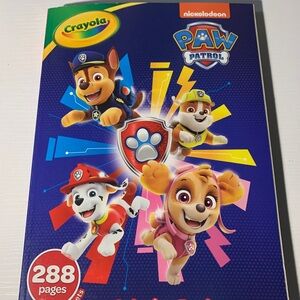 Crayola PAW Patrol Activity Book - Blue and Red
